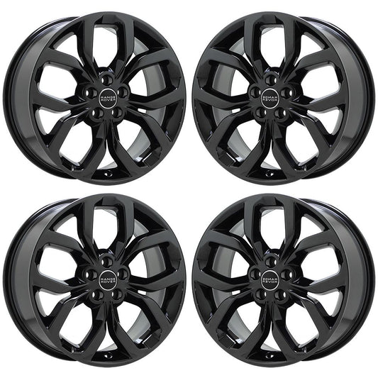 19" Range Rover Sport Black Chrome wheels rims Factory OEM set 4 72262