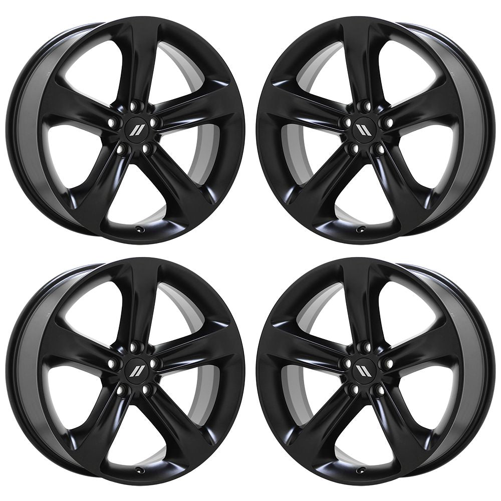 20" Dodge Charger Challenger Satin Black wheels rims Factory OEM set 2529
