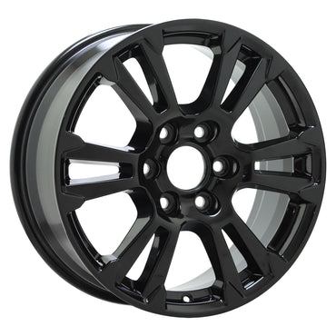 18" Ford F150 Gloss Black wheels rims Factory OEM Set 10001