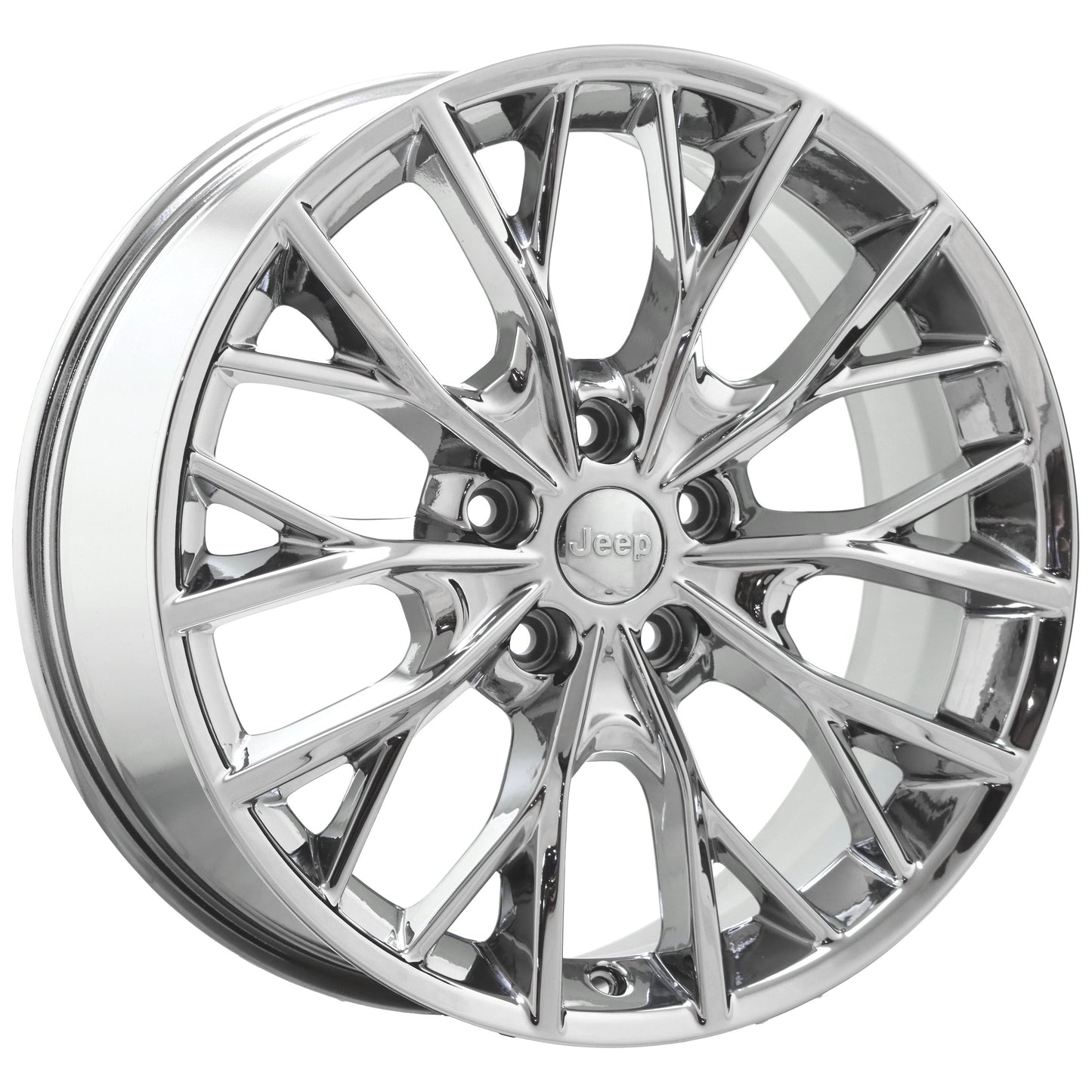 20" Jeep Grand Cherokee Bright Chrome wheels rims Factory OEM set 9288 EXCHANGE