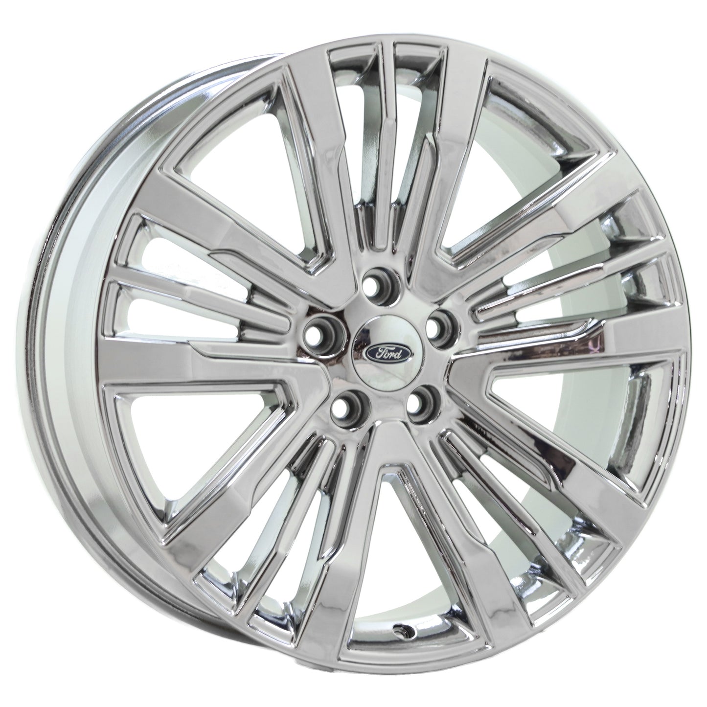 20" Ford Explorer Bright Chrome wheels rims Factory OEM set 10062