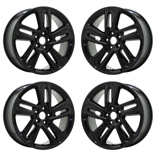 20" Acura MDX Gloss Black wheels rims Factory Original OEM set 71845 EXCHANGE