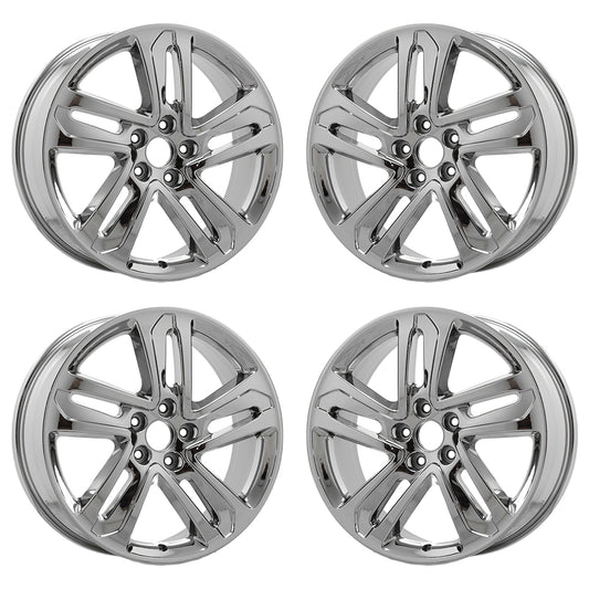 20" Acura MDX Bright Chrome wheels rims Factory Original OEM set 71845 EXCHANGE