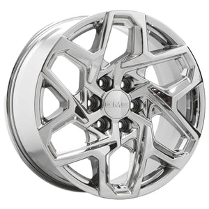 EXCHANGE 20" GMC Sierra 1500 PVD Bright Chrome wheels rims Factory OEM Set 95369