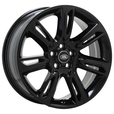 19" Land Rover Range Rover Evoque Gloss Black wheels rim OEM set 72274