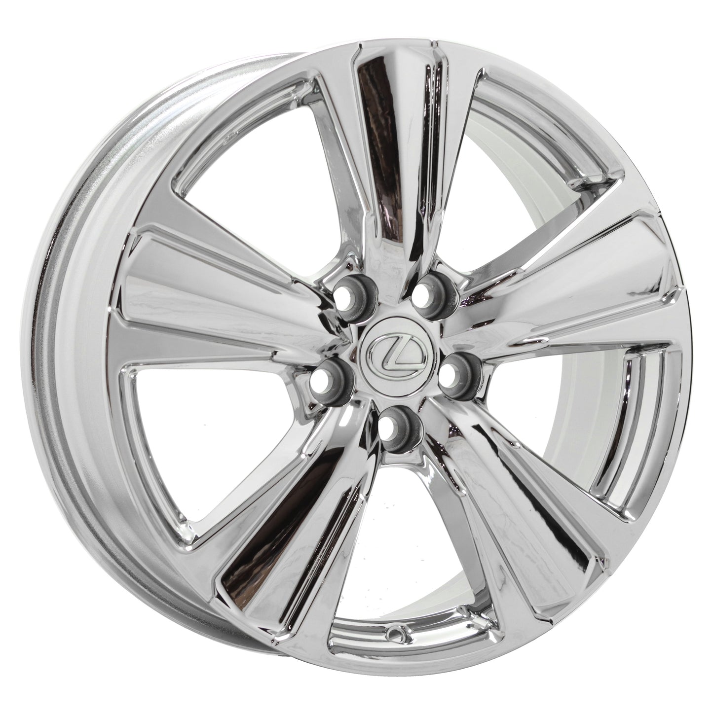 18" Lexus UX200 UX250H Bright Chrome wheels rims Factory OEM set 4 74386