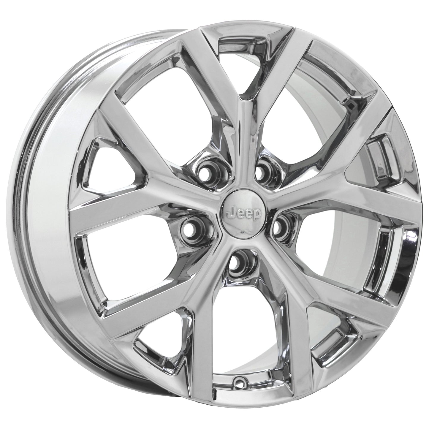 18" Jeep Grand Cherokee Bright Chrome wheels rims Factory OEM set 9285 EXCHANGE