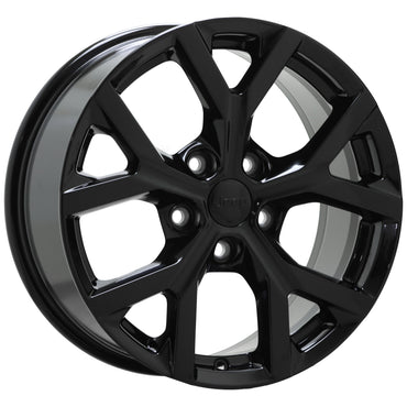 18" Jeep Grand Cherokee Gloss Black wheels rims Factory OEM set 9285