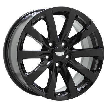17" Cadillac ATS Sedan Gloss Black wheels rims Factory OEM set 4788