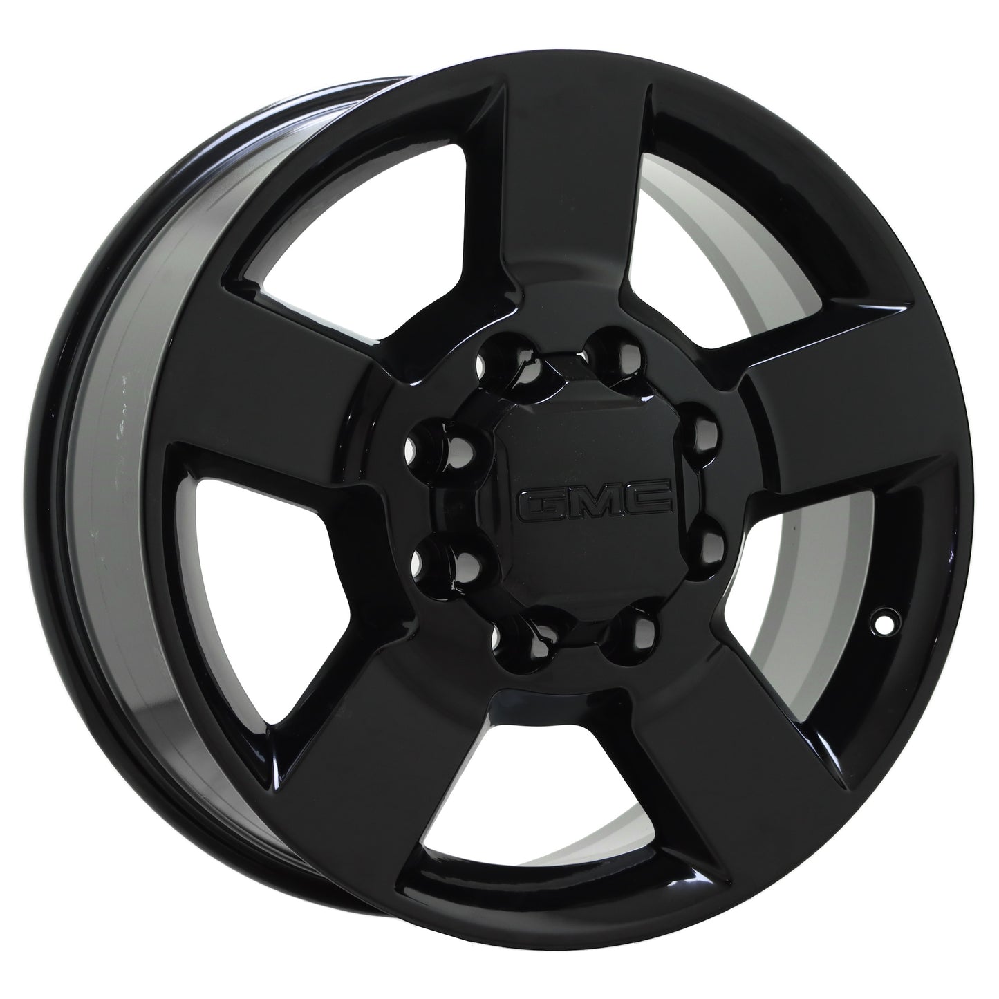 20" GMC Sierra 2500 3500 Gloss Black wheels rims Factory OEM set 5771