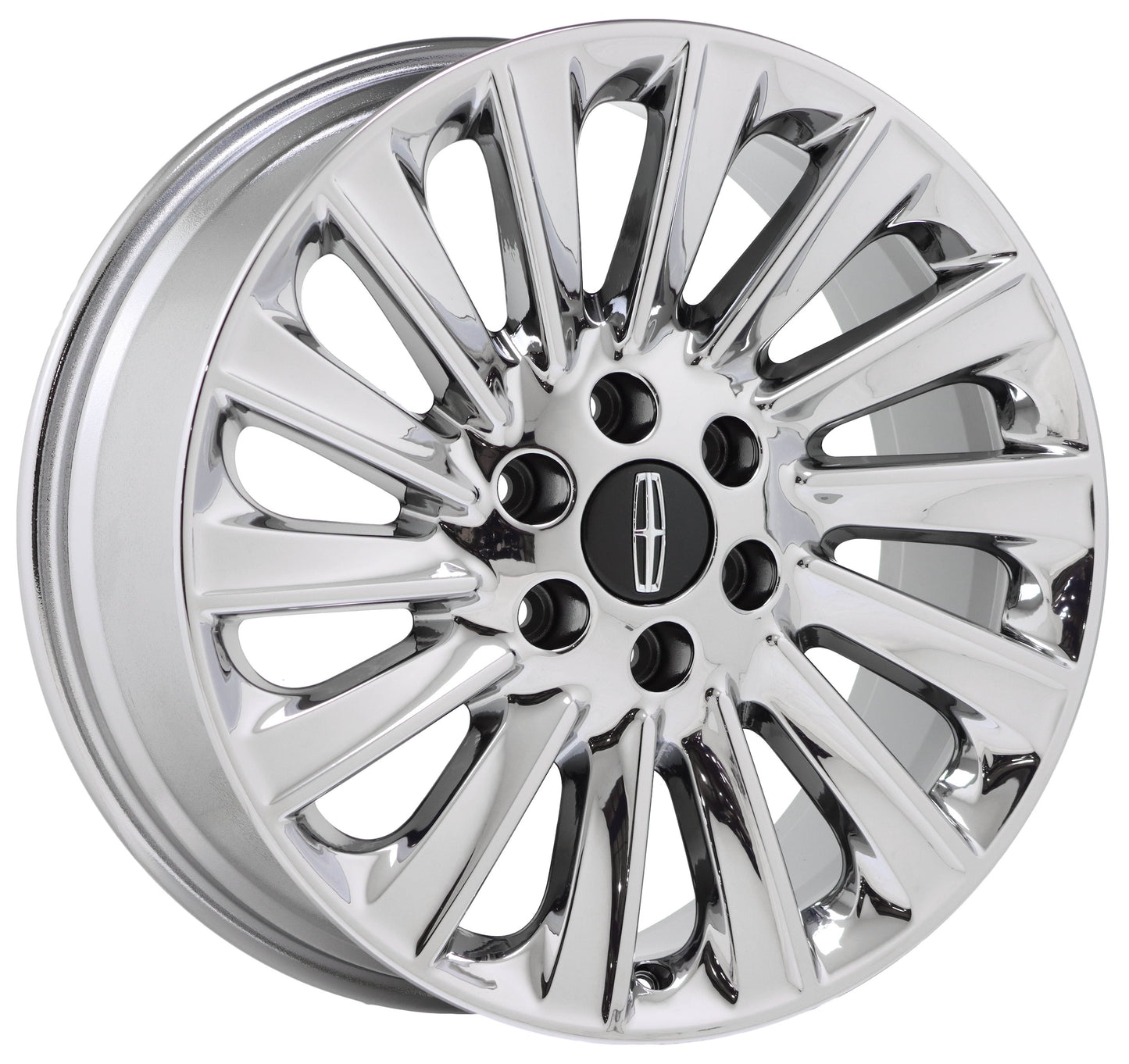 20" Lincoln Navigator Bright Chrome wheels rims Factory OEM set 10175 EXCHANGE