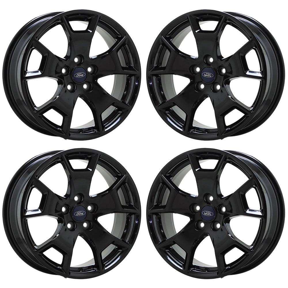 17" Ford Bronco Sport Gloss Black wheels rims Factory OEM set 4 10427