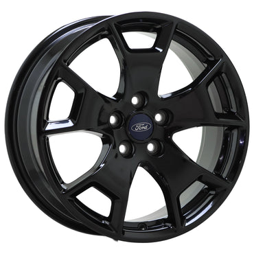 17" Ford Bronco Sport Gloss Black wheels rims Factory OEM set 4 10427