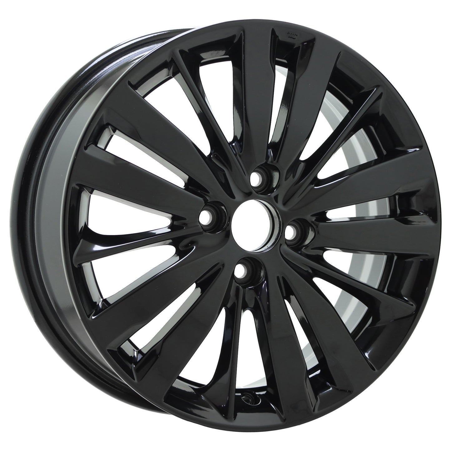 16" Honda Fit Gloss Black wheels rims Factory OEM Set 64073 EXCHANGE