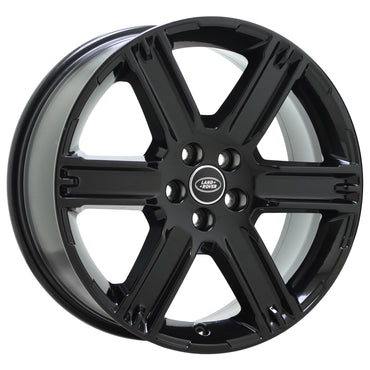 19" Land Rover Range Rover Evoque Gloss Black wheels rim OEM set 72234