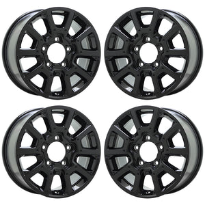 18" Toyota Tundra Black wheels rims Factory OEM set 4 75157