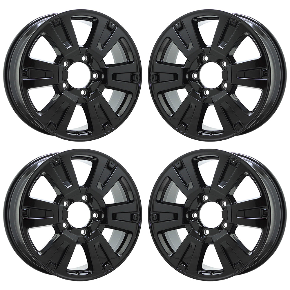 20" Toyota Sequoia Tundra Black wheels rims Factory OEM set 75159 EXCHANGE
