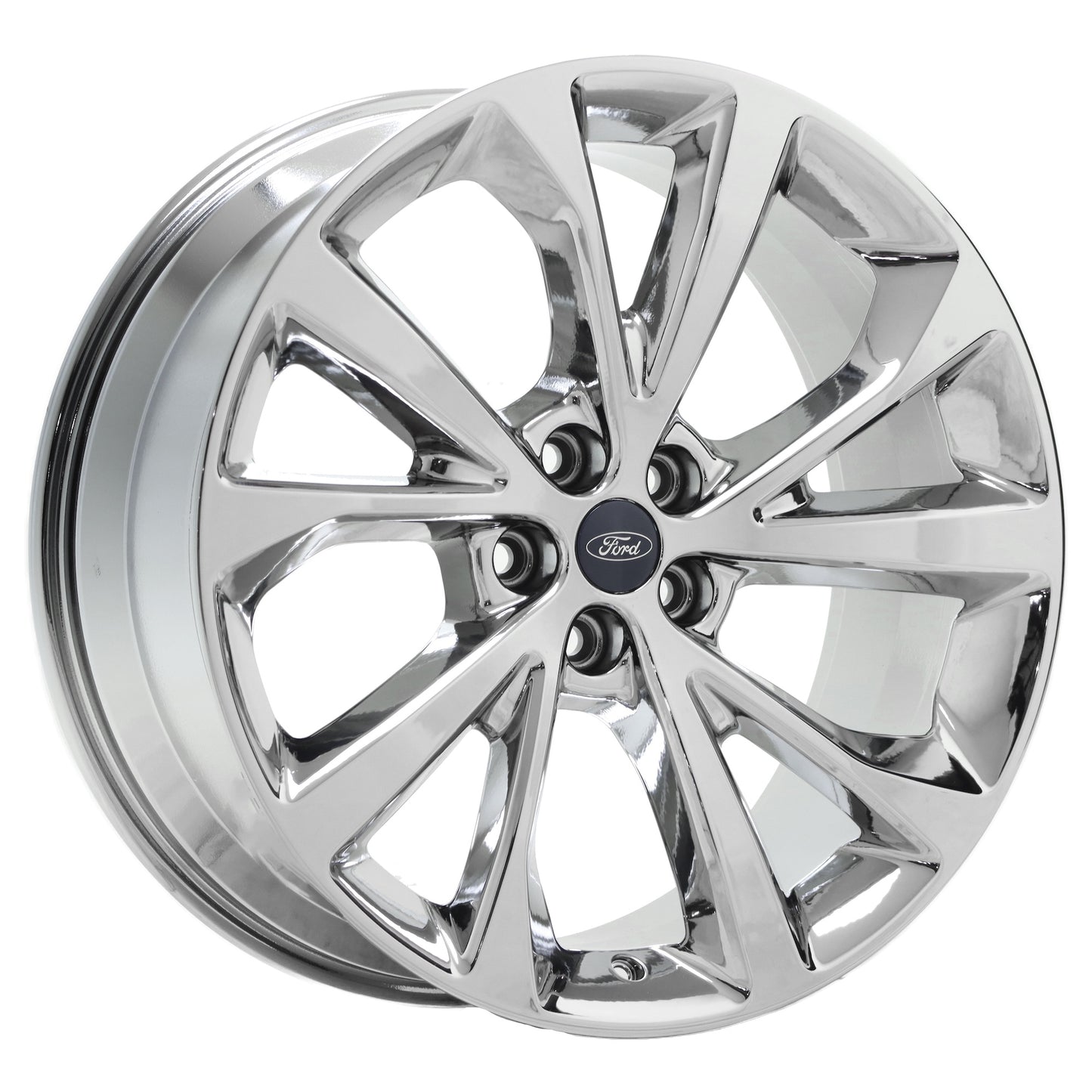 21" Ford Explorer Bright Chrome wheels rims Factory OEM set 10476 EXCHANGE