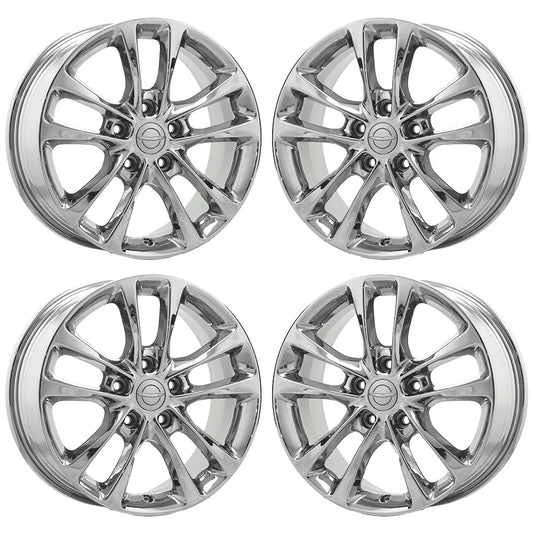 18" Chrysler Pacifica Bright Chrome wheels rims Factory OEM set 2029 EXCHANGE