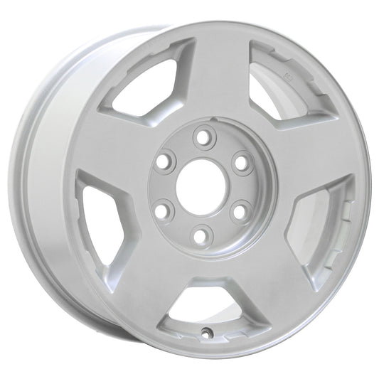 17" Chevrolet Silverado 1500 Truck Silver wheel rim Factory OEM 5196