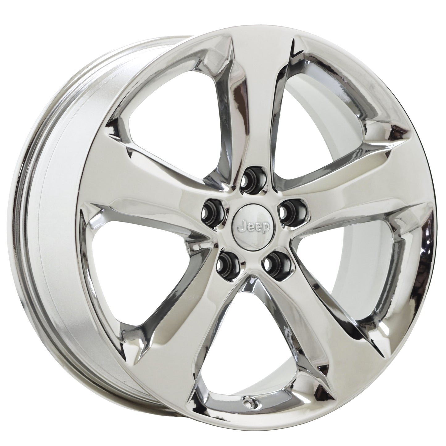 20" Jeep Grand Cherokee Bright Chrome wheels rims Factory OEM set 9287
