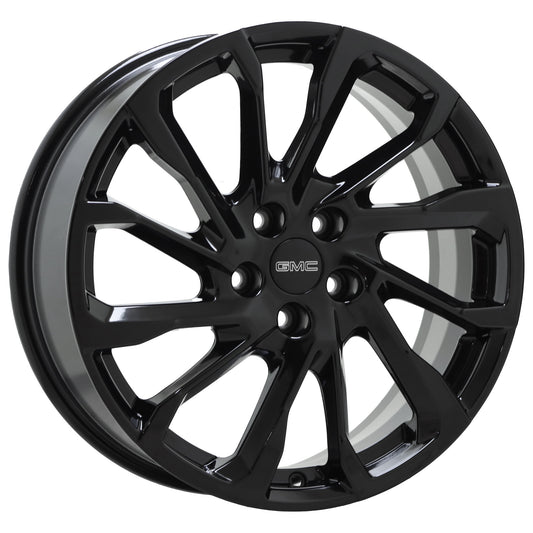19" GMC Terrain Gloss Black wheel rim Factory OEM single 95204
