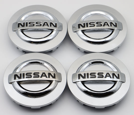 3 5/16" Nissan Armada, Titan Silver Center Cap #40342-7S500 set