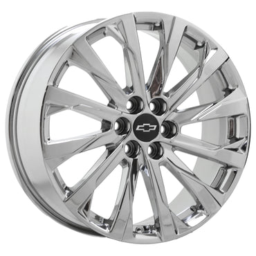 20" Chevrolet Traverse Blazer Bright Chrome wheels rims OEM set 14057