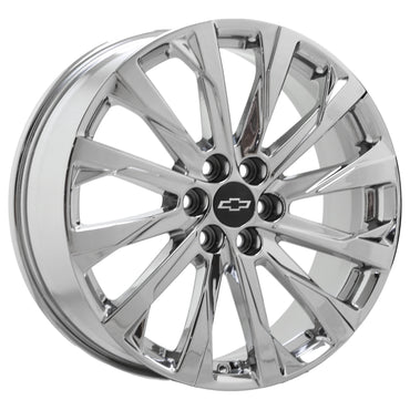 20" Chevrolet Traverse Blazer Bright Chrome wheels rims OEM set 14057