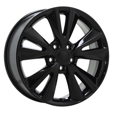 20" Dodge Durango Gloss Black wheels rims Factory OEM set 2393