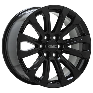 18" GMC Canyon Gloss Black wheels rims Factory OEM set 14023