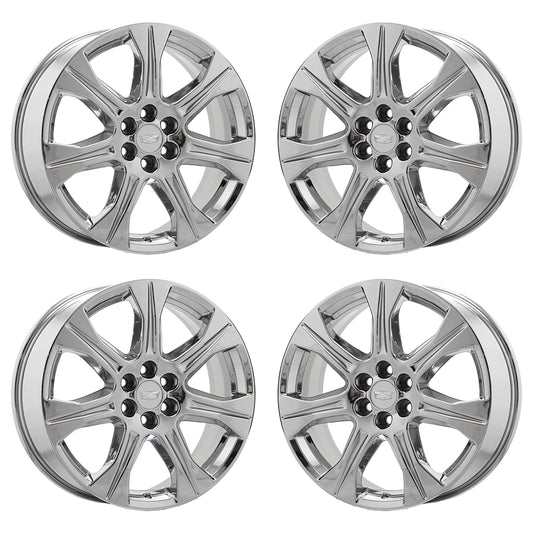 20" Cadillac SRX Bright Chrome wheels rims Factory OEM set 4667 EXCHANGE