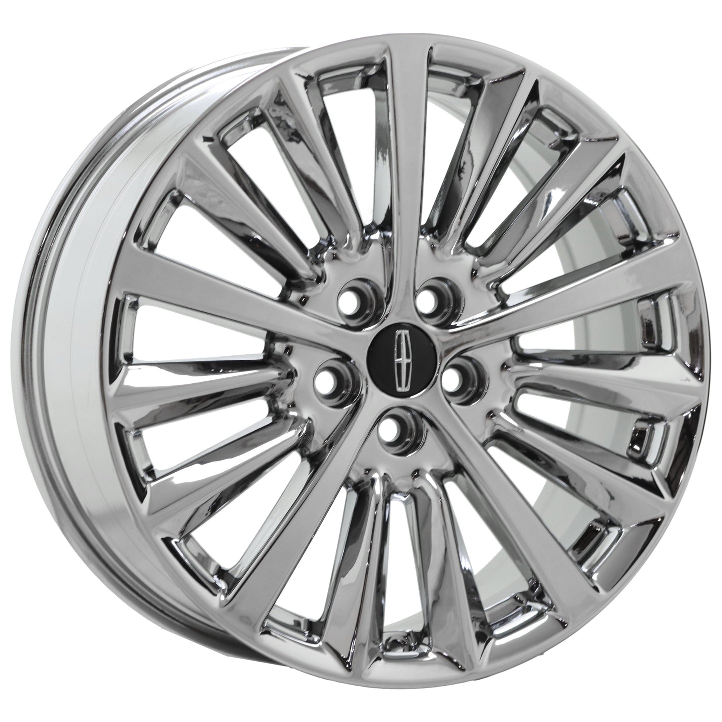 18" Lincoln MKZ Bright Chrome wheels rims Factory OEM set 10127