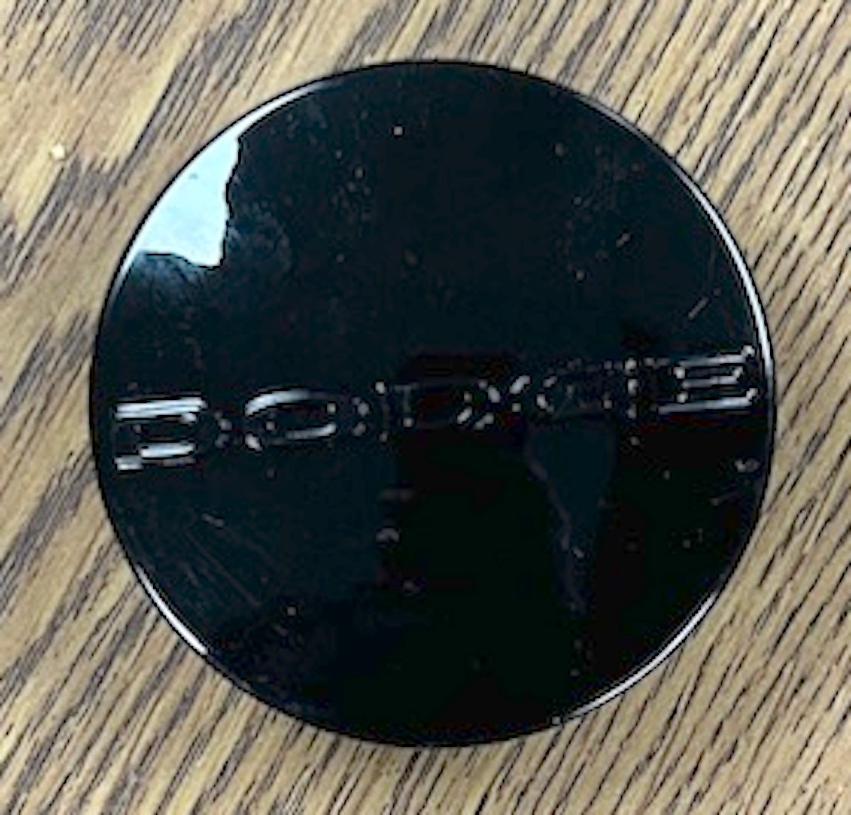 2 1/2" Dodge Avenger, Caliber Challenger Black Center Cap #1SK35TRMAA single