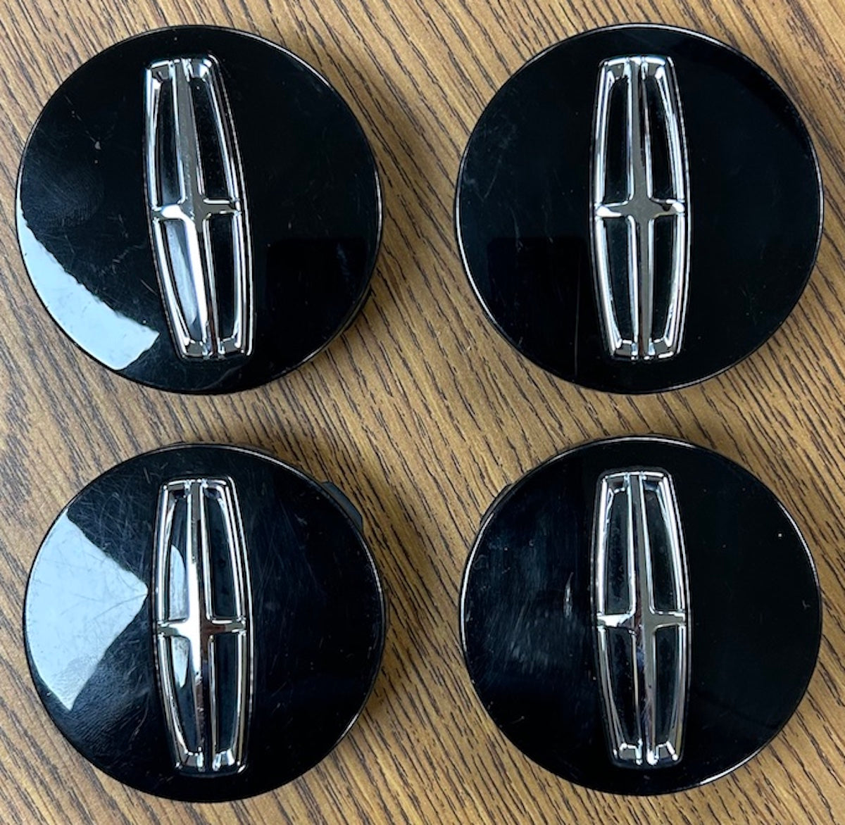 3" Lincoln Navigator Black Center Cap #JL7Z1130A set