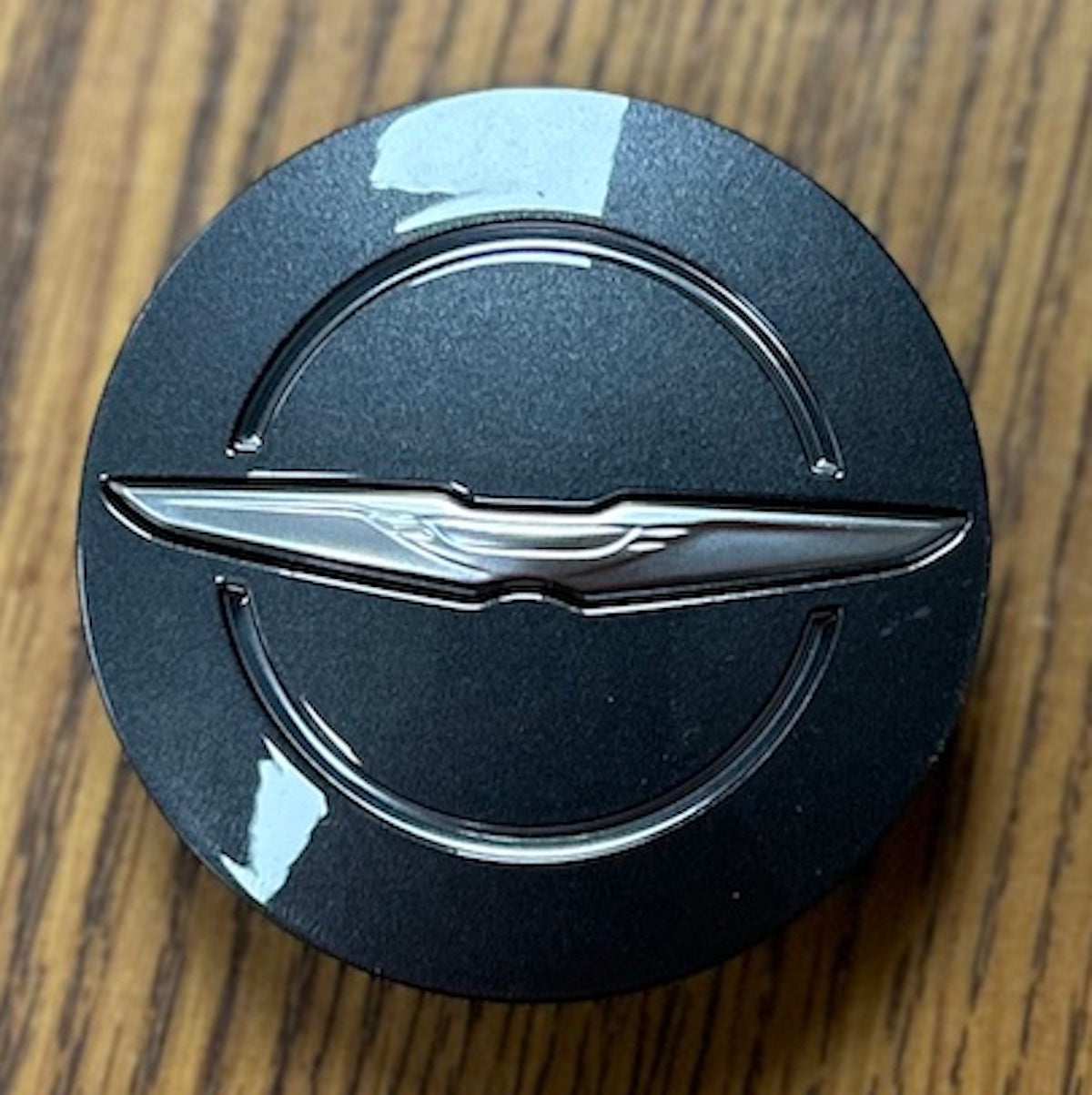 2 1/2" Chrysler 300, Pacifica Charcoal Center Cap #1LB4RNWAB set