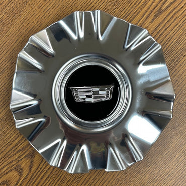 7 3/4" Cadillac Escalade OEM Polished Center Cap #23378305 set