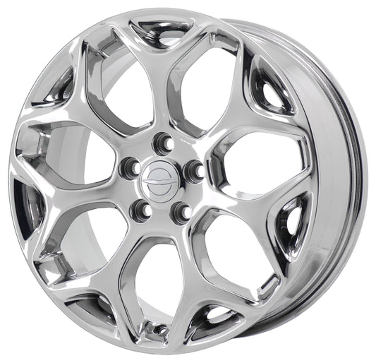 19" Chrysler 300 AWD Bright Chrome wheel rim Factory OEM single 2537