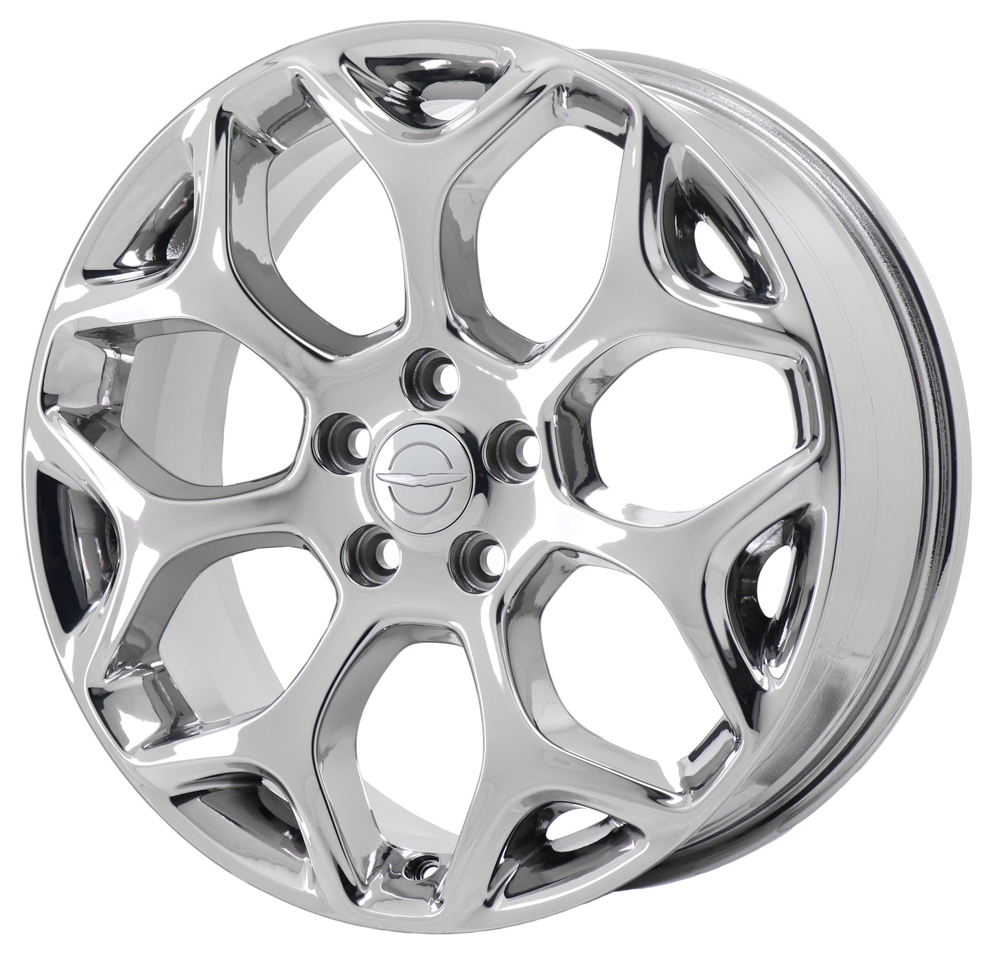 19" Chrysler 300 AWD Bright Chrome wheel rim Factory OEM single 2537
