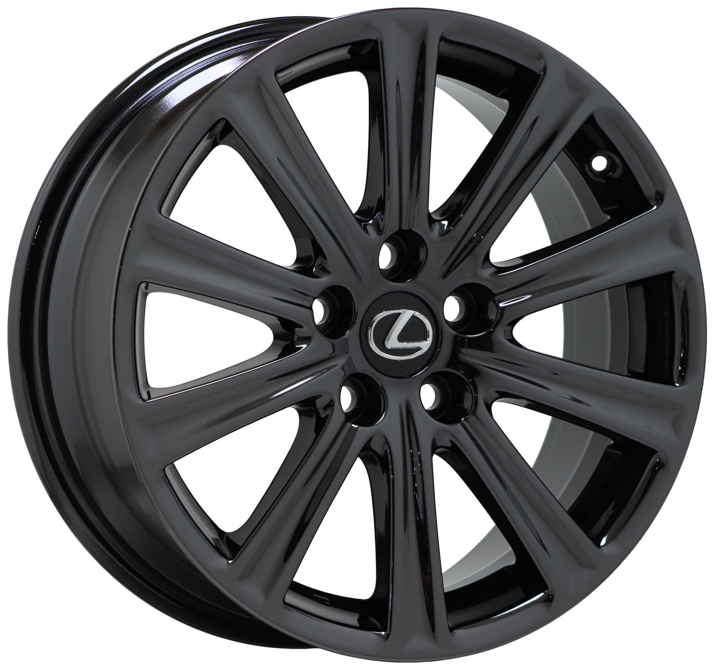 17" Lexus NX200 NX300 Black Chrome wheels rims Factory set 74326