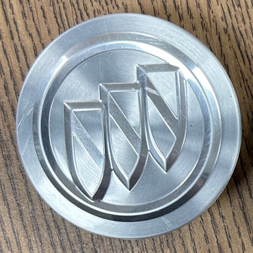 2 5/16" Buick Encore Envision LaCrosse Regal Brushed Center Cap #9597714 set