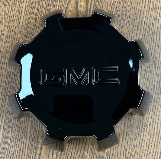 6 7/8" GMC Sierra 2500 OEM Black Center Cap #84027330 single