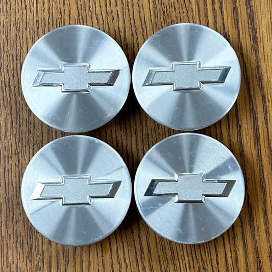 2 1/4" Chevrolet Camaro Brushed Center Cap #92202223 set