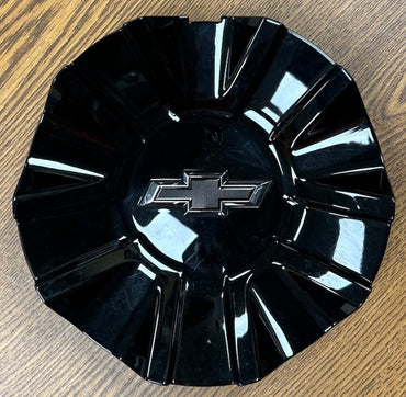 7 7/8" Chevrolet Suburban, Tahoe OEM Black Center Cap #84459799 set