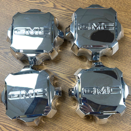 7" GMC Sierra 2500, 3500 OEM Chrome Center Cap #84465270 set