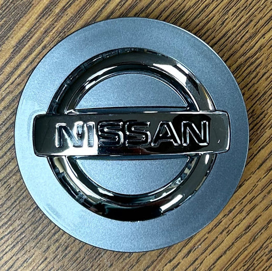 3 5/16" Nissan Armada, Titan Dark Grey Center Cap #40342-1LA2A single