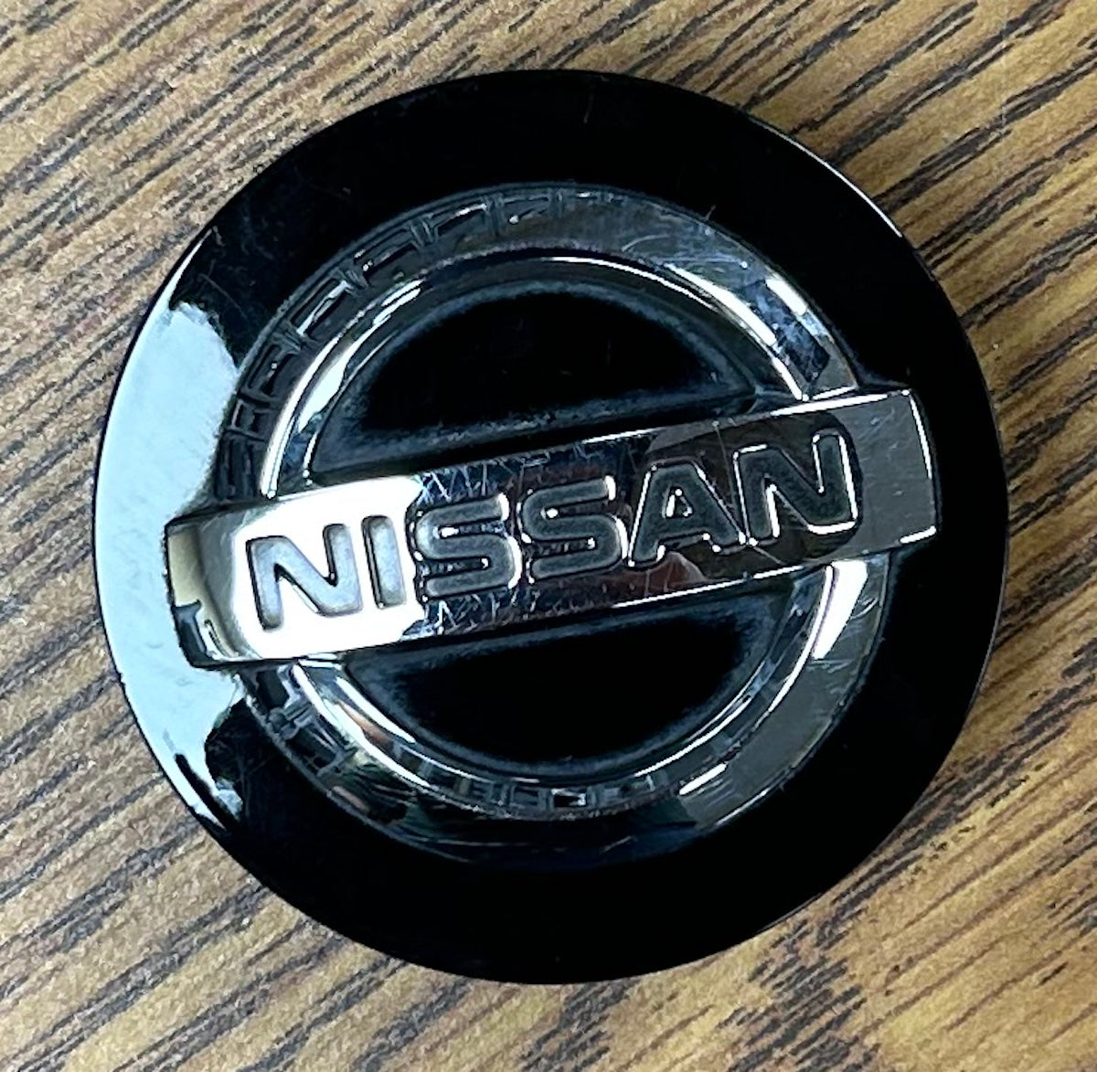 2 1/8" Nissan 370Z, Altima, GT-R, Juke Black Center Cap #40342-BR01A-B1