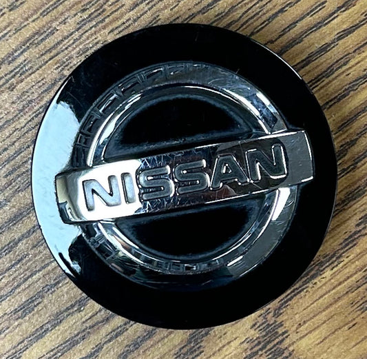 2 1/8" Nissan 370Z, Altima, GT-R, Juke Black Center Cap #40342-BR01A-B1