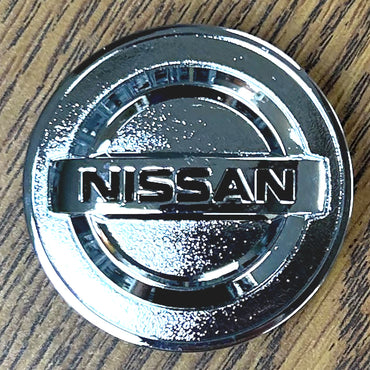 2 1/8" Nissan 350Z, 370Z Altima GT-R Maxima Chrome Center Cap 403435Y700 set