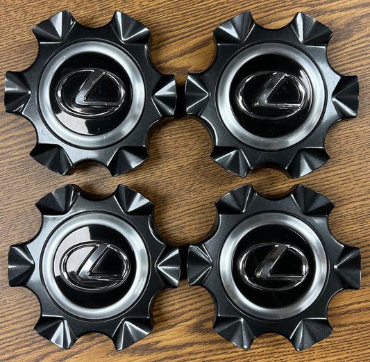 5 1/8" Lexus GX460 OEM Charcoal Center Cap #4260B60500 set